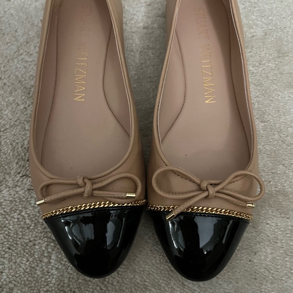 Stuart Weitzman Gabby Chain Link Flat - Picture 5 of 7